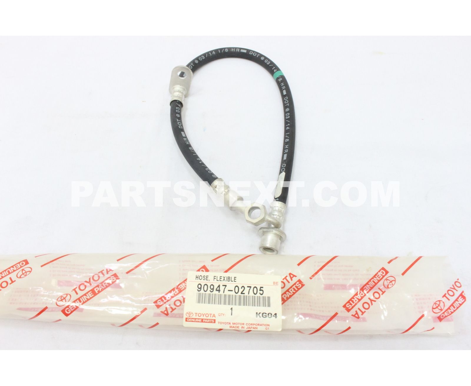 Toyota Hose Flexible For Rear Rh