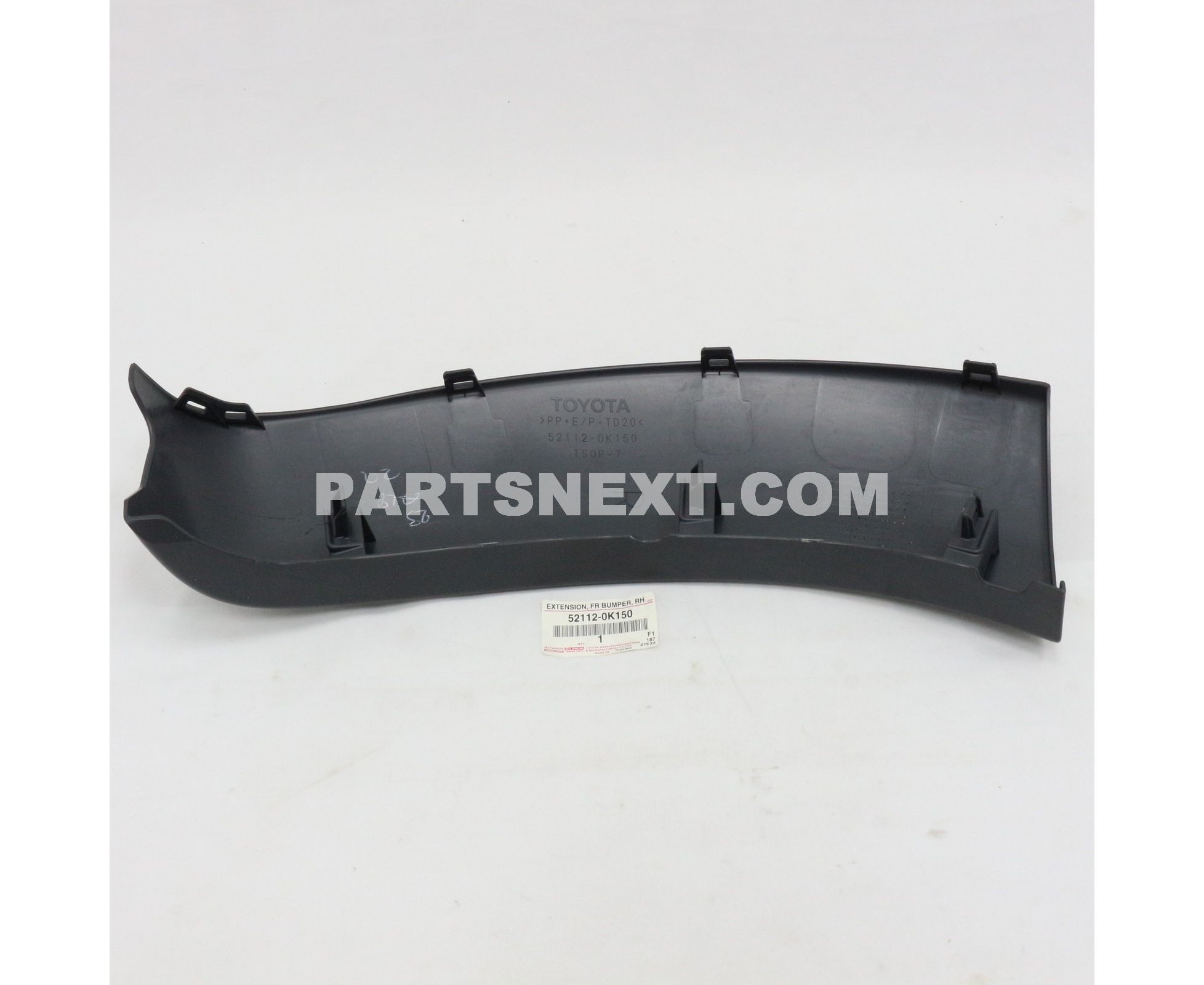 Toyota 52112 0K150 EXTENSION FRONT BUMPER RH