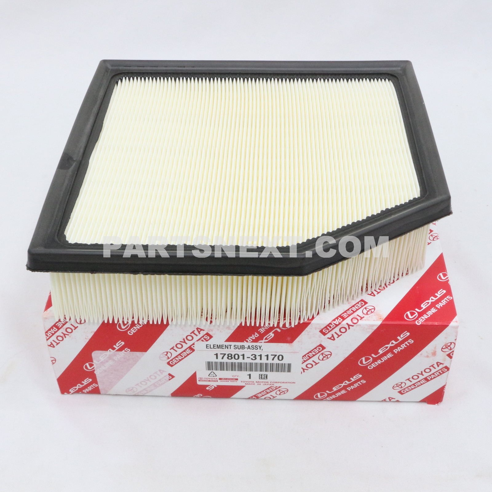 Toyota :: 17801-31170 ELEMENT SUB-ASSY, AIR CLEANER FILTER