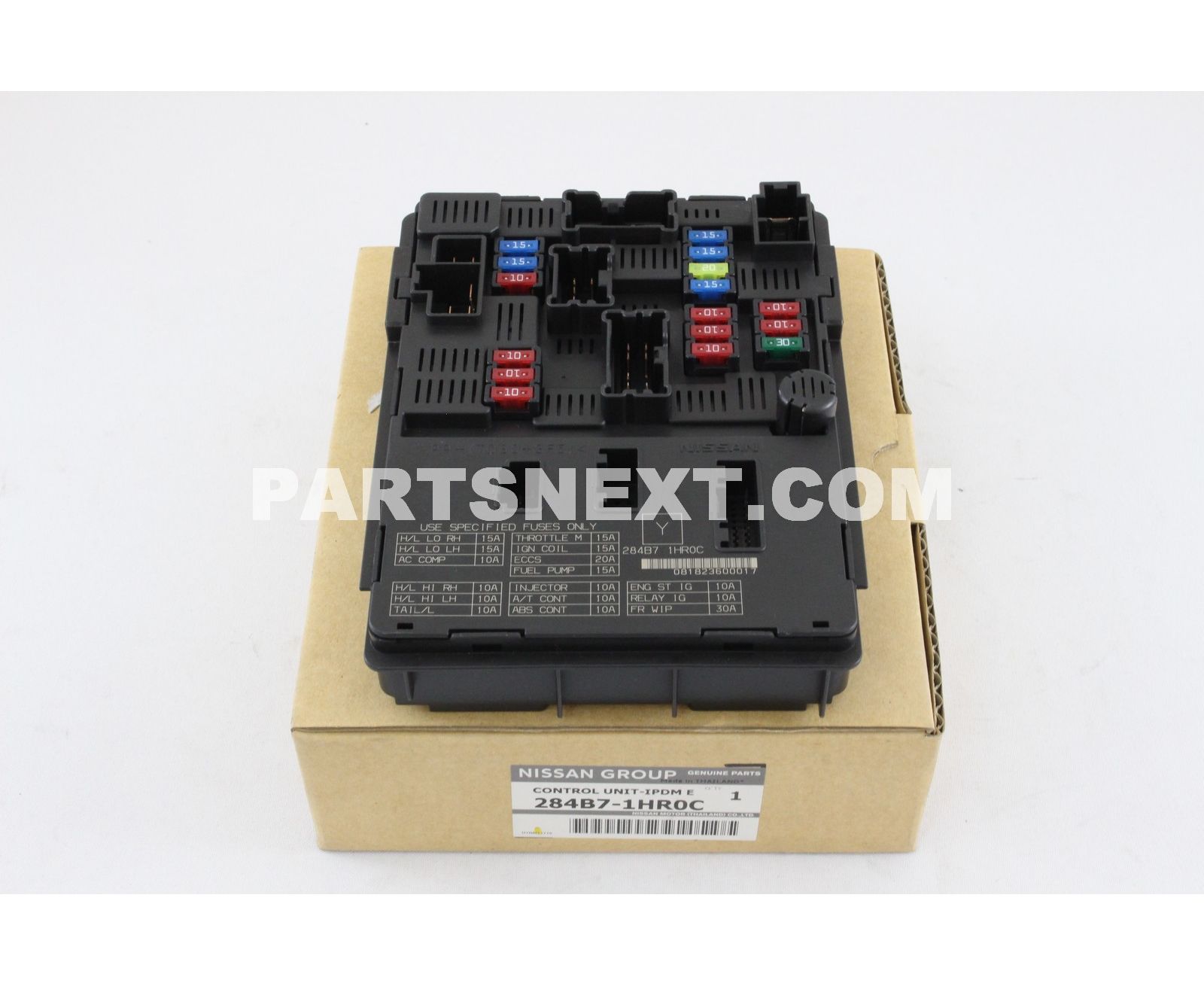 Nissan :: 284B7-1HR0C CONTROL UNIT-IPDM ENGINE ROOM