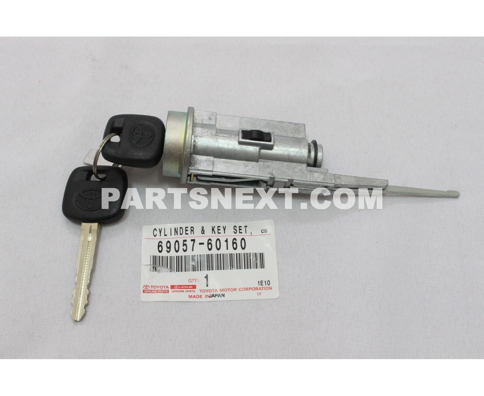 Toyota :: 69057-60160 CYLINDER & KEY SET, IGNITION SWITCH LOCK