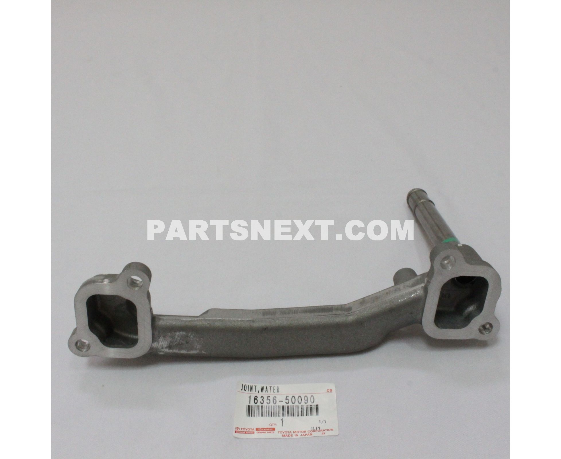 Toyota :: 16356-50090 JOINT, WATER BY-PASS, REAR